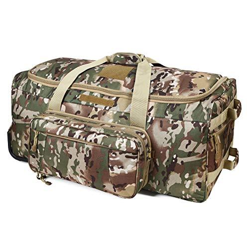camping bag with wheels