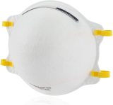 NIOSH Certified Makrite 9500-N95 Pre-Formed Cone Particulate Respirator Mask, M/L Size (Pack of 20 Masks)
