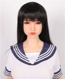 小柄人形 Sanhui Doll シームレスラブドール 103cm Gカップ #1頭部 お口の開閉選択可 フルシリコン製