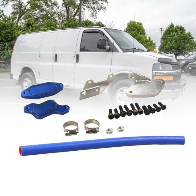 2006-2007 Duramax LBZ EGR 6.6L Chevrolet GMC GM Diesel EGR Valve Cooler Delete Kit