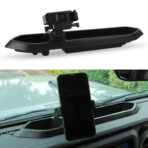 Phone Holder for 2018 - 2022 Jeep Wrangler JL Jeep Gladiator JT (Dash Mount)