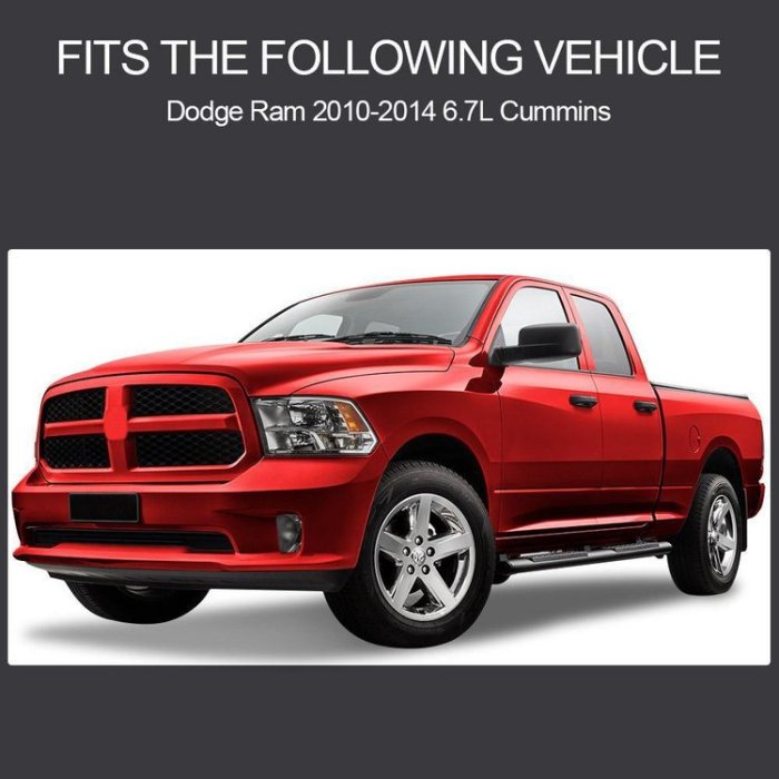 2010-2014 EGR Cooler Delete Kit for Dodge Ram Pickup Truck 6.7L Cummins Diesel