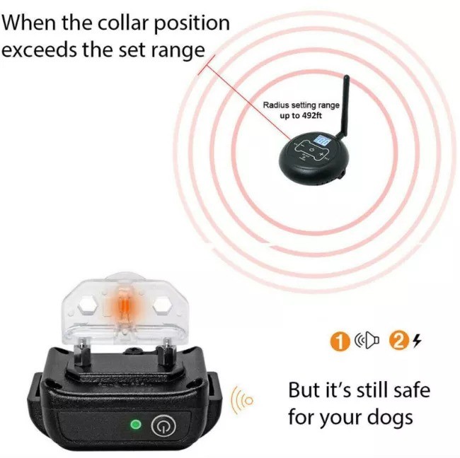 2 In 1 Safe Invisible Wireless Dog Fence