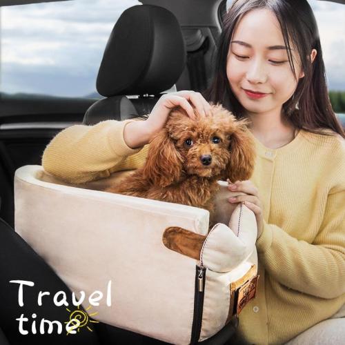 Dog Bed Travel Car Safety Seat Transport Protector