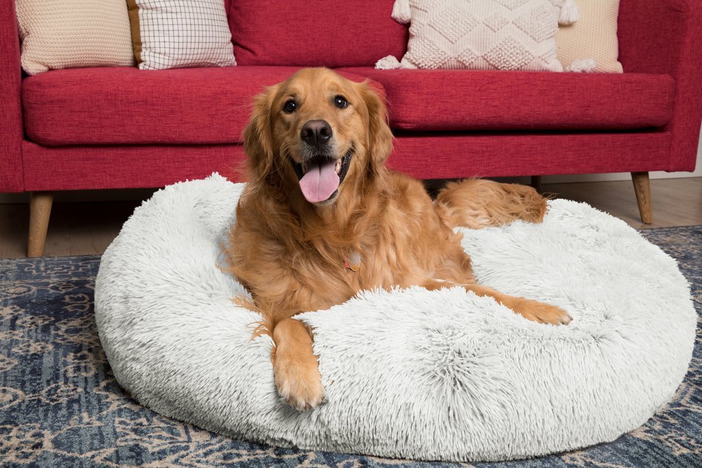£ 14.95 Calming Dog Bed The Original Super Comfy & Anti Anxiety Pet