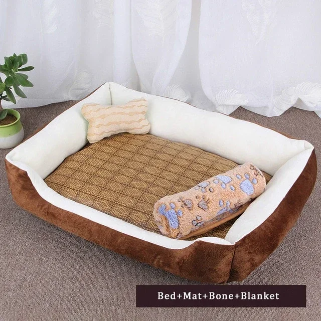 Bone Pet Bed for Small to Large Pets