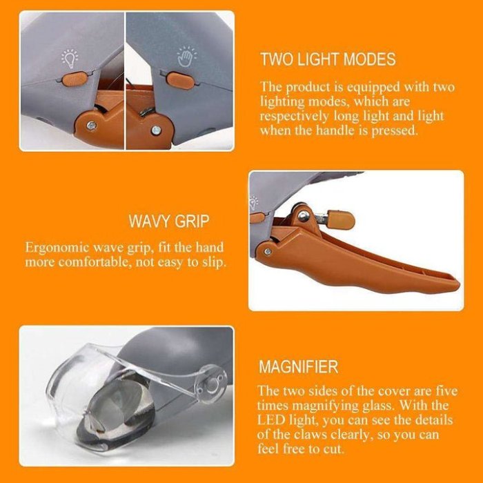 Professional Pet LED Nail Clipper