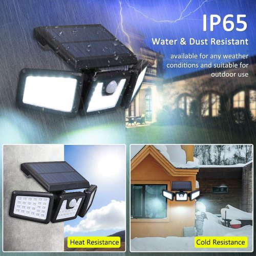 118 Led Wireless Solar Motion Sensor Outdoor security Lights