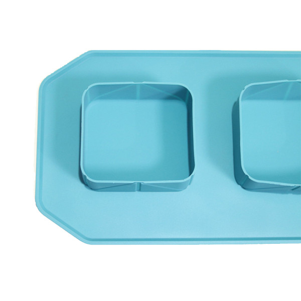 Cat And Dog Outdoor Folding Double Bowl Portable Dog Food Utensils Pet Supplies Non-slip Bowl Mat