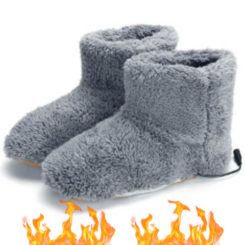 USB Heated Slippers - Mens and Womens Heated Slippers