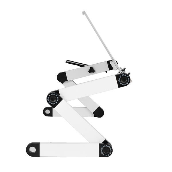 EUR€ 40.06 - 48 x 26 cm tragbarer Klapptisch für den Heimgebrauch Weiß