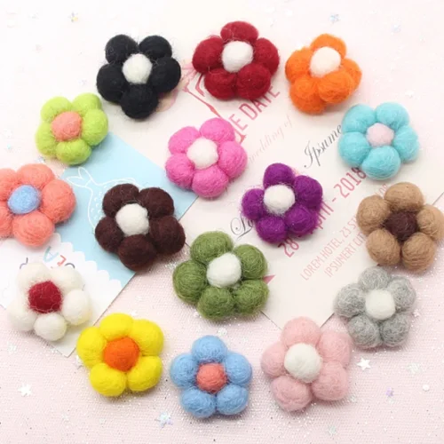 5 Pcs Personal Hand-work Diy Brooch Decorating Accessories