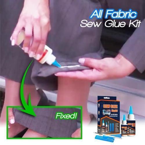 All Fabric Sew Glue Kit