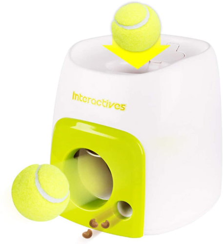 Automatic Interactive Dog tennis launcher