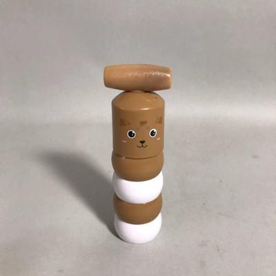 LITTLE WOODEN MAN WHO CAN'T BEAT INTERESTING MAGIC TOY