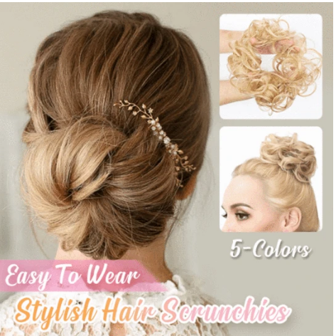 Easy-To-Wear Stylish Hair Scrunchies