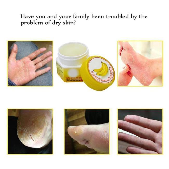 Foot Anti-Drying Crack Cream Banana Oil Repair Dead Skin Remover