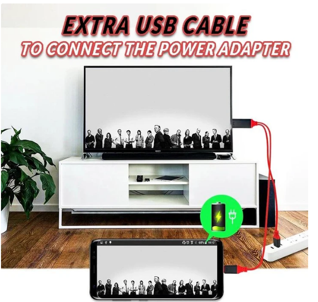 Mobile Adaptor 1080P3-in-1 Lightning HDMI To TV