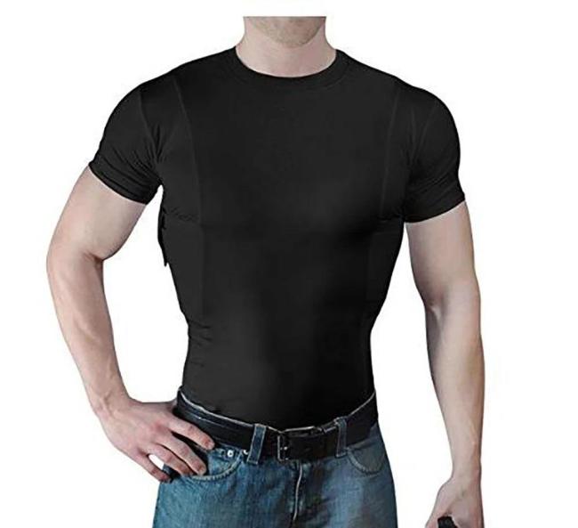 MEN/WOMEN'S CONCEALED CARRY T-SHIRT HOLSTER