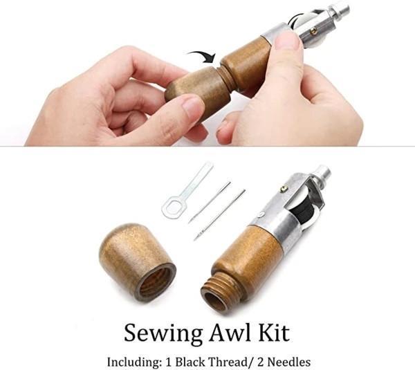 Leathercraft Sewing Stitching Awl Needle Tool