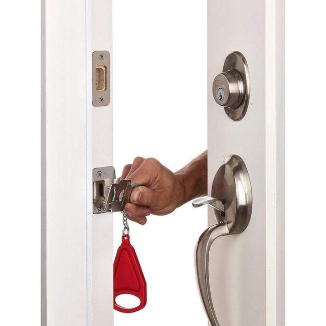 Portable Safety Door Jam Lock