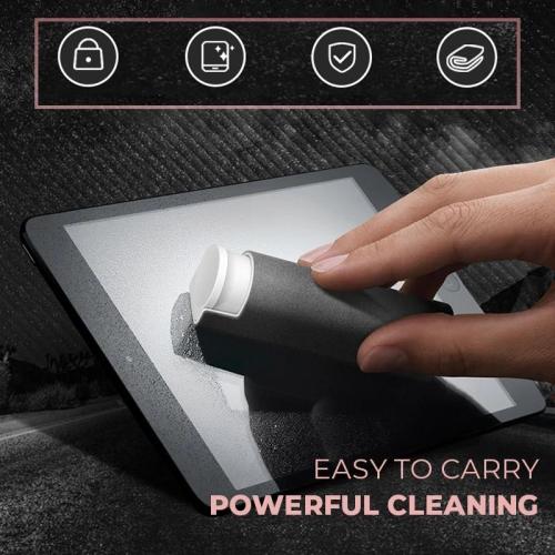 With Protective Shell Clean Shell and Internal Bottle Reusable Removes Smudges Screen Cleaner for Cell Phone 3 in 1 Fingerprint-proof Screen Cleaner Integrated Spray and Wipe Design 