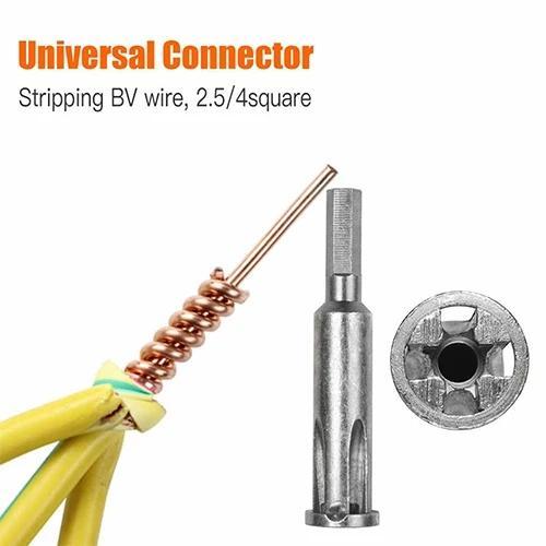 5-hole Universal Wire Stripping and Twisting Tool