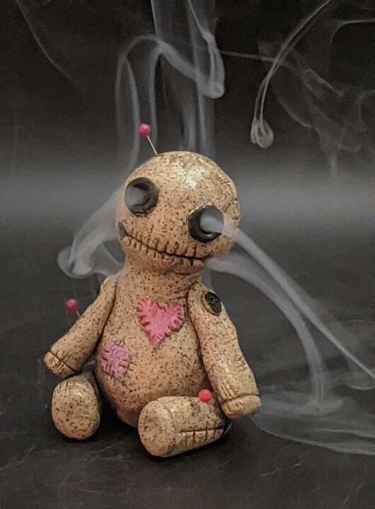 Voodoo Doll Cone Burner, Incense Burner