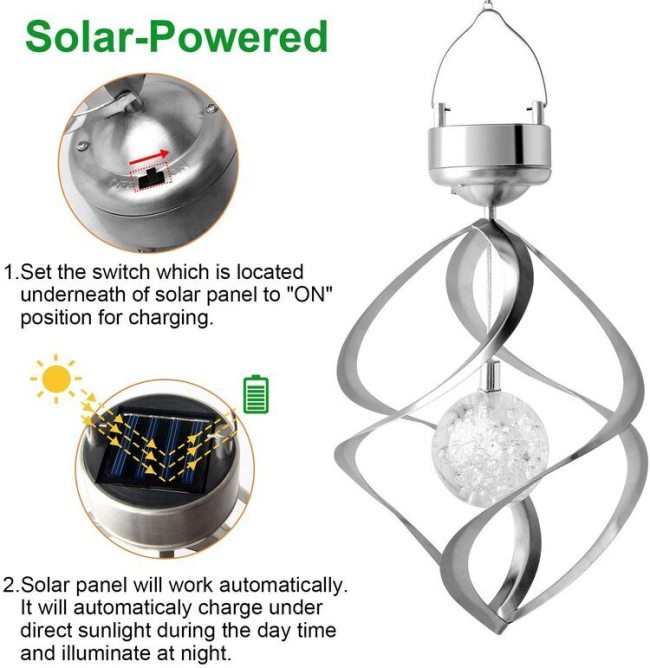 Solar Wind Chime-A Perfect Gift For Family