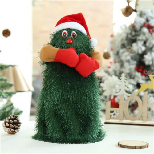 Electric Christmas Tree Rotating Dancing Music Toy