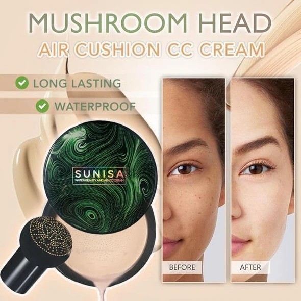 【Buy 2 get 1 free】Sunisa 3 in 1 Air Cushion BB and CC cream foundation