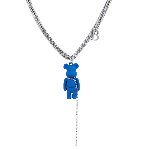 Sweet cool bear necklace