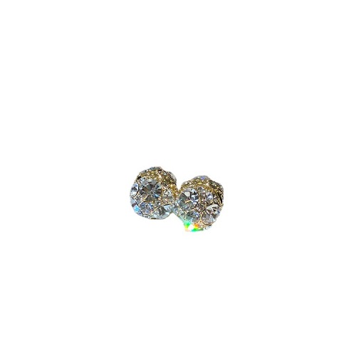 Light luxury design without ear hole diamond magnet magnet earrings