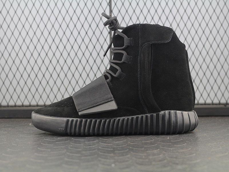 adidas Yeezy Boost 750 Triple Black - www.flamsneaker.com