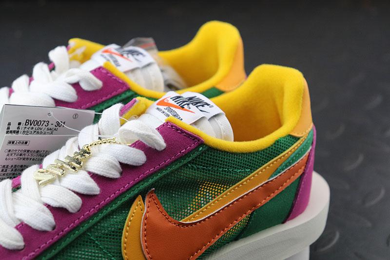 Nike LD Waffle Sacai Green Purple - m 