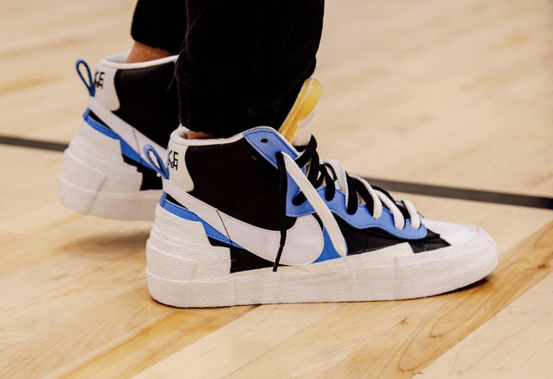 Nike Blazer High sacai White Black Legend Blue - m.flamsneaker.com
