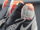 Jordan 1 Retro High Neutral Grey Hyper Crimson