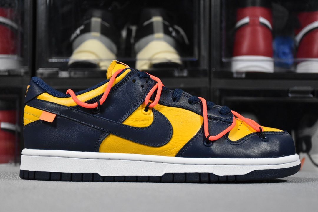 Nike Dunk Low Off-White Michigan - m 