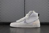 Nike Blazer High Sacai White Grey