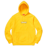 Supxxx Bandana Box Logo Hoodie Yellow
