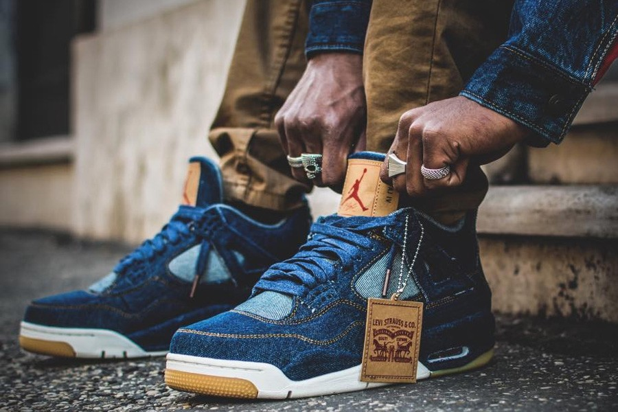 jordan 4 levi blue