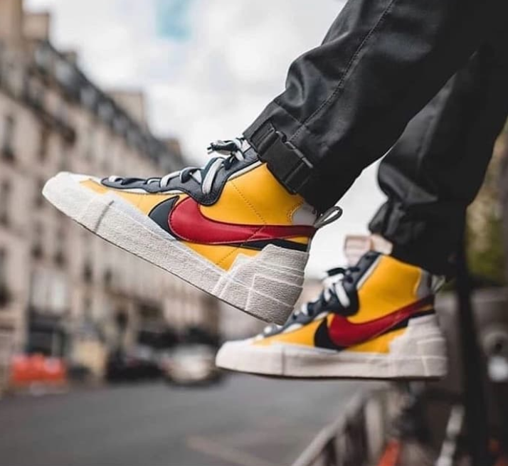 nike blazer sacai snow beach