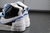 Nike Blazer High sacai White Black Legend Blue