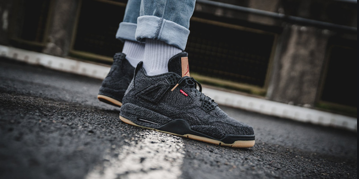 jordan 4 retro levis black