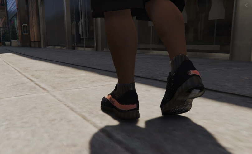 yeezy copper on feet