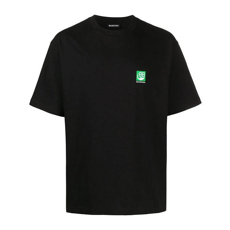 BLCG GREEN LOGO REGULAR T-SHIRT Green Logo Regular T-shirt in black ...