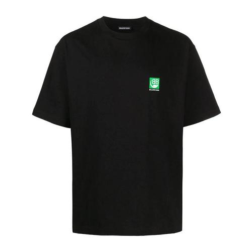 BLCG GREEN LOGO REGULAR T-SHIRT Green Logo Regular T-shirt in black
