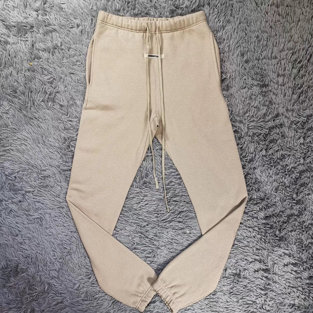 tan sweatpants