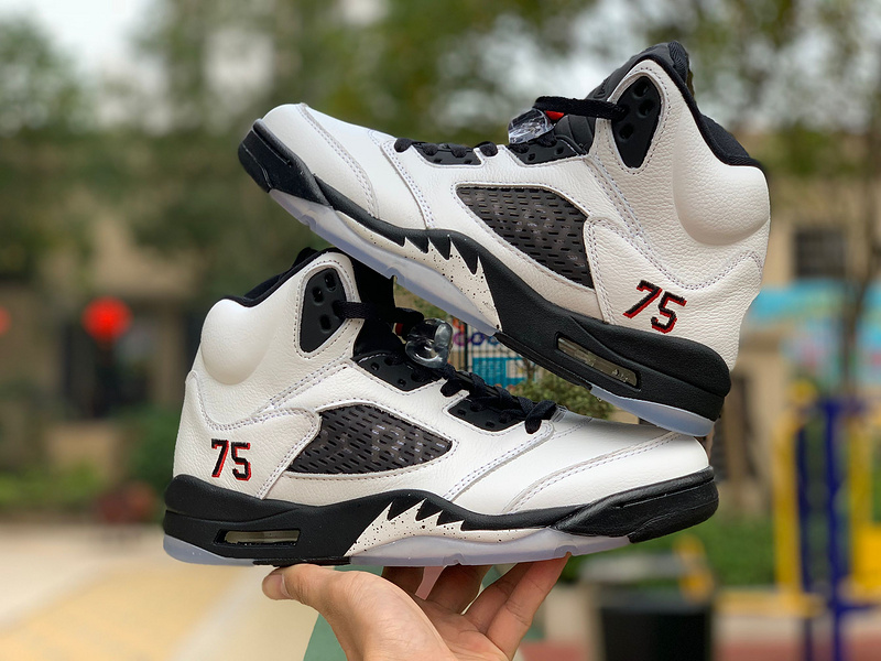 jordan 5 paris saint germain white