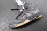 Jordan 5 Retro Off-White Black